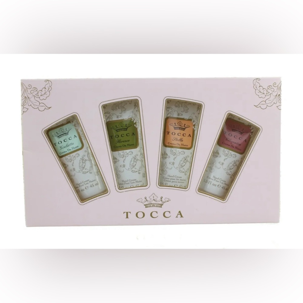 Tocca Crema Quartetto Cleopatra Stella Florence Giulietta Set 4 x 1.5 Fl Oz Each
